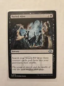 Buried Alive - Modern Horizons 3 - LP - MTG Magic - Uncommon - Sorcery - Image 1