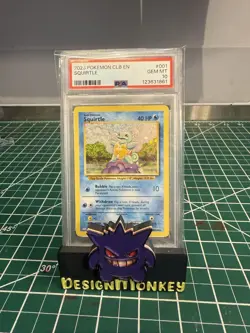 2023 Pokemon CLB EN #001 SQUIRTLE PSA 10 - Image 1