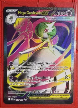 Pokemon TCG Mega Gardevoir ex Full Art Ultra Rare 159/132 Mega Evolution English - Image 1