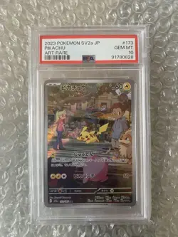 Pokemon Card pikachu ar psa10 - Image 1