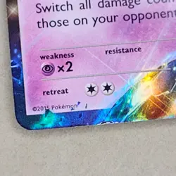 Mewtwo EX 62/162 XY: BREAKthrough Ultra Rare Pokemon TCG 2015 LP Lightly Played - Image 3