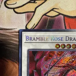 Yugioh Bramble Rose Dragon DOOD-EN039 Secret Rare 1st Ed Near Mint - Image 2