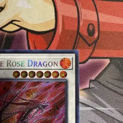 Yugioh Bramble Rose Dragon DOOD-EN039 Secret Rare 1st Ed Near Mint - Image 3