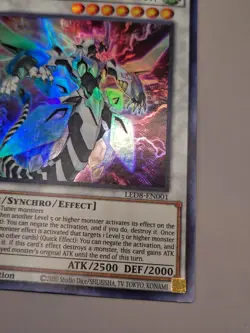 1st ed Clear Wing Synchro Dragon super rare LED8-EN001 Yugioh NM - Image 3