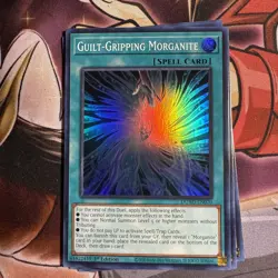 Yugioh Guilt-Gripping Morganite DUAD-EN070 1st Edition Super Rare - Image 1