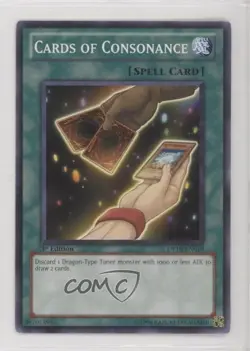 Cards of Consonance 1st Ed. YuGiOh Yusei Fudo 3 Duelist Pack #DP10-EN019 - Image 1