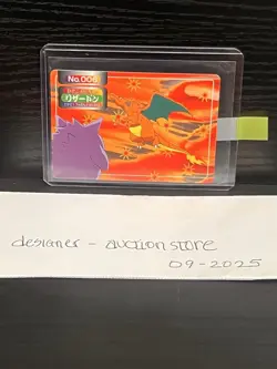 Charizard VS Gengar Topsun Pokemon Card Nintendo Rare Japan No.006 - Image 2