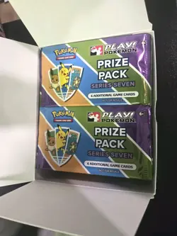 50x Pokemon Prize Pack Series 7 Sealed Pokemon TCG Cards - Image 1