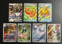 2025 Pokemon Card FULL ART HOLO Lot - (7) Cards - Image 2