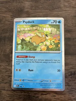 Psyduck Promo Mega Evolutions Pokemon Card - Image 3