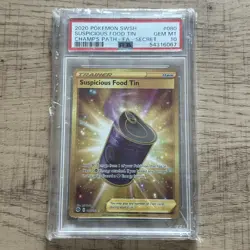 Pokemon TCG Suspicious Food Tin PSA 10 Card Slab - Image 1
