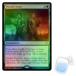 FOIL PARALLEL LIVES (JUDGE) Promo Magic MTG MINT CARD - Image 1