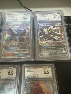 Pokemon PTCG S-Chinese Card 5 Graded Cards Set Grade 8.5 Holo Grade 9.5 - Image 4