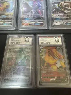 Pokemon PTCG S-Chinese Card 5 Graded Cards Set Grade 8.5 Holo Grade 9.5 - Image 5