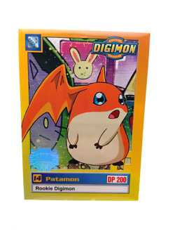 Digimon Trading Card Game 1 Patamon #17 of 34 Exclusive Preview Silver Stamp - Image 1