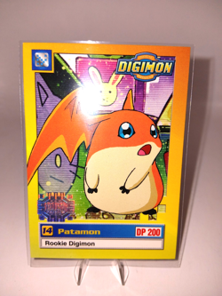 Digimon Trading Card Game 1 Patamon #17 of 34 Exclusive Preview Silver Stamp - Image 2