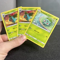 Bulbasaur 1/73 Ivysaur 2/73 Shining Legends Pokemon Card Non-Holo 3 - Image 1