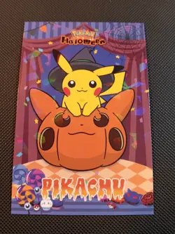 Pokemon 2025 Card Database Halloween Pikachu Cracked Ice Holo Peru 5 - Image 1
