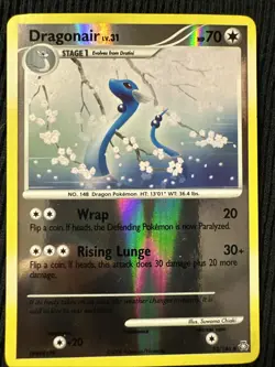 Dragonair Reverse Foil D & P Legends Awakened #52 Pokemon Card - Image 1