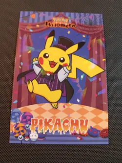 Pokemon 2025 Card Database Set Halloween Pikachu Cracked Ice Holo Peru 6 - Image 1