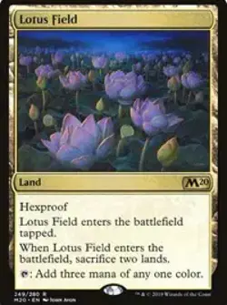 Lotus Field - M20 - Core Set 2020 - Magic the Gathering - MTG - Image 1