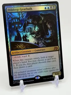 Oildeep Gearhulk FOIL #215 MTG Aetherdrift NM X1 - Image 2