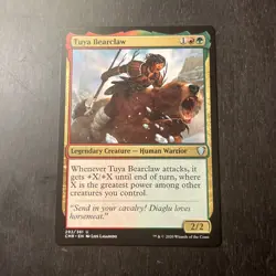 MTG STARTER COMMANDER DECK - Tuya Bearclaw - R/G - $30 Value - Image 1