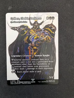 Golbez, Clad in Darkness (Showcase) Uncommon MTG Final Fantasy - Image 1