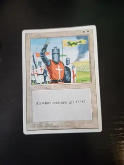Magic the Gathering Crusades Revised 4A Lightly Played LP - Image 1