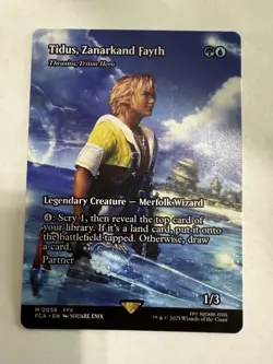 Tidus, Zanarkand Fayth - Thrasios, Triton Hero Final Fantasy NM MTG - Image 1