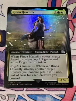 0502 Rinoa Heartilly Extended Art Foil Magic The Gathering Final Fantasy - Image 1