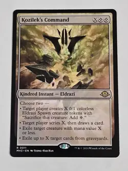 Kozilek's Command Modern Horizons 3 Regular - Image 1