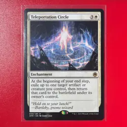 Teleportation Circle Near Mint MTG Adventures in the Forgotten Realms English - Image 1