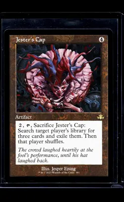 MTG Magic the Gathering DMR Dominaria Remastered Retro Frame #381 Jesters Cap - Image 1