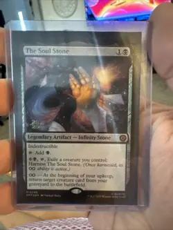 MTG Soul Stone Stamped Prerelease foil - Near Mint (Free Shipping) - Image 4