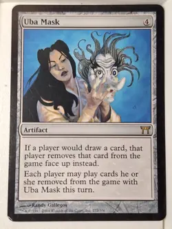 Uba Mask - Champions of Kamigawa - Magic the Gathering MTG Nice! - Image 1