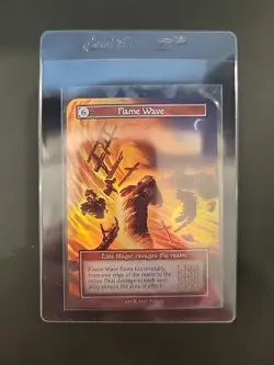 Flame Wave Sorcery Contested Realm Alpha Elite Foil - Image 1