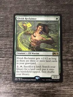 MTG 1x Elvish Reclaimer x1 NM Core Set 2020 - Image 1