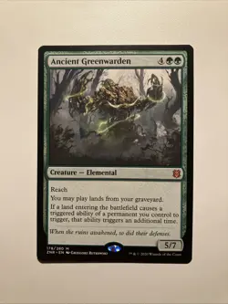 Ancient Greenwarden Zendikar Rising MTG NM Near Mint Magic The Gathering - Image 1