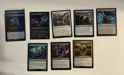 Magic the Gathering Commander Legends and Masters 9 Card Lot - Image 1