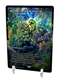 March of the World Ooze (Showcase) FOIL #402 MTG Aetherdrift NM X1 - Image 5