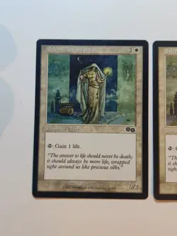 Silent Attendant x 2 LP/MP Urza's Saga Regular Magic - Image 2