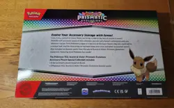 Pokemon TCG Prismatic Evolutions Eevee Accessory Pouch Special Collection Sealed - Image 2