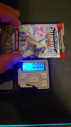Pokemon TCG Prismatic Evolutions Booster Pack New *SEALED* Heavy 22.43 Grams - Image 2