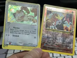 Meowth 013 2003 Entei 34 Black Star Promo 2001 Vintage Pokemon Card Lot WOTC - Image 3