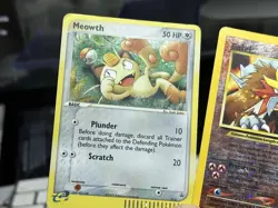Meowth 013 2003 Entei 34 Black Star Promo 2001 Vintage Pokemon Card Lot WOTC - Image 4