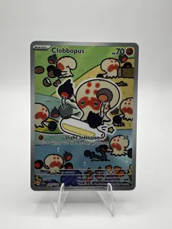 Clobbopus 207/191 Illustration Rare Pokemon Scarlet & Violet Surging Sparks NM - Image 1