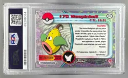 69208084 Weepinbell 2000 Pokemon T.V Topps Chrome - EN #70 PSA 9 - Image 2