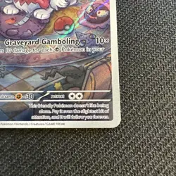 Greavard 214/198 Pokemon TCG Scarlet Violet Base Set Illustration Rare - Image 2