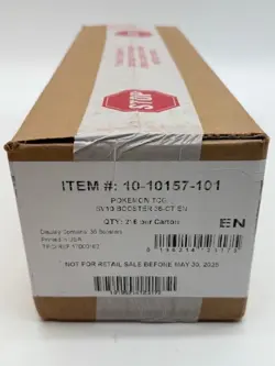 Auction #1 Pokemon TCG Destined Rivals Booster Box Case SEALED - Image 1
